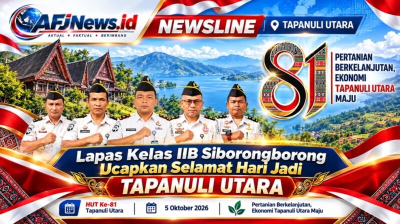 Hari Jadi ke-81 Tapanuli Utara, Lapas Siborongborong: Pertanian Berkelanjutan, Ekonomi Daerah Semakin Maju